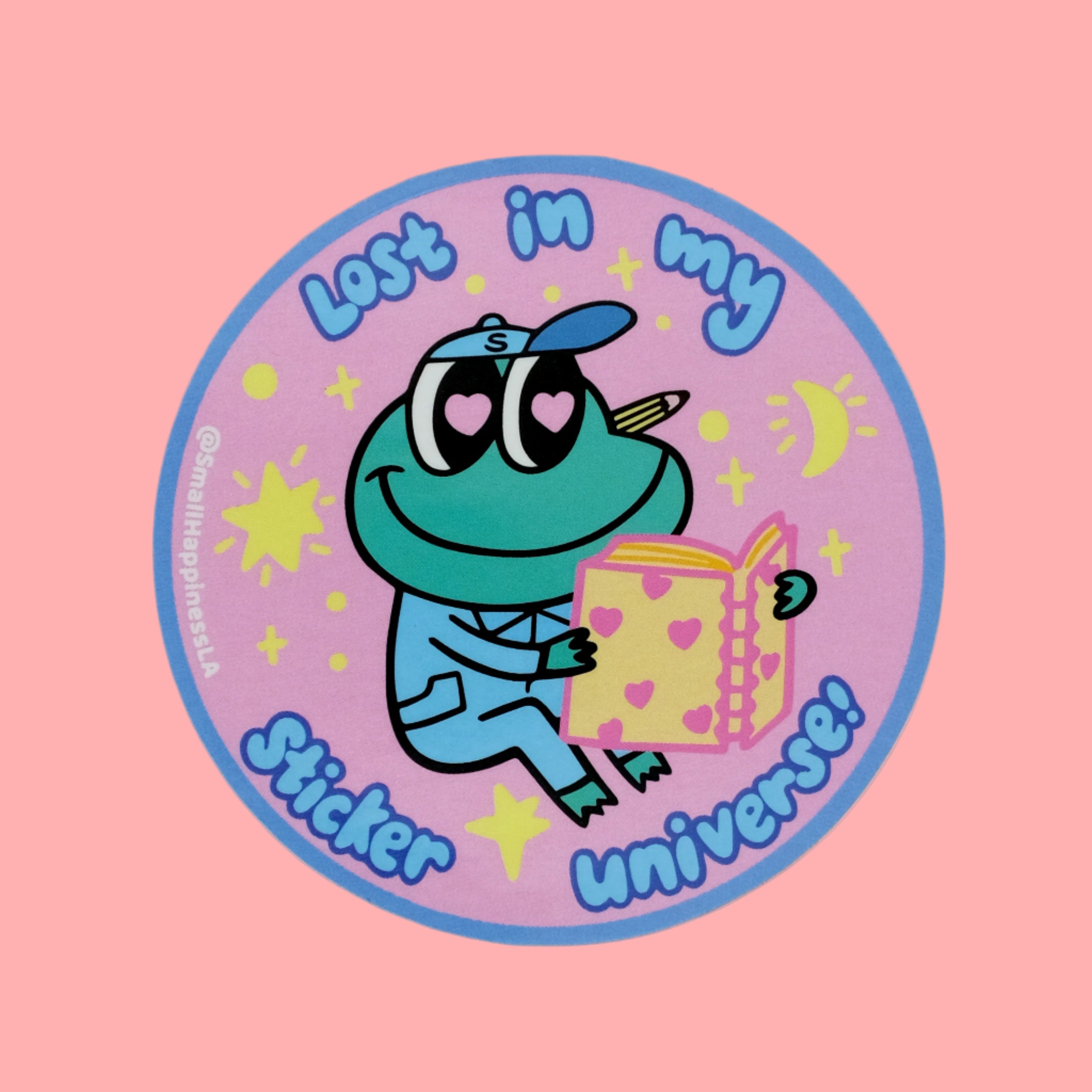 In My Sticker Universe - Mochi the Frog Vinyl Sticker