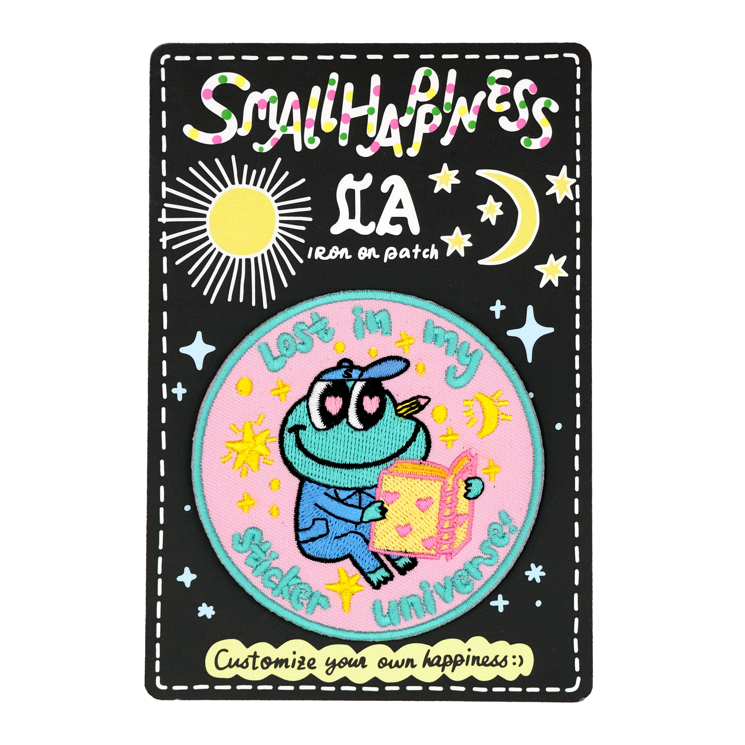 Mochi's Sticker Universe Iron-on Embroidery Patch