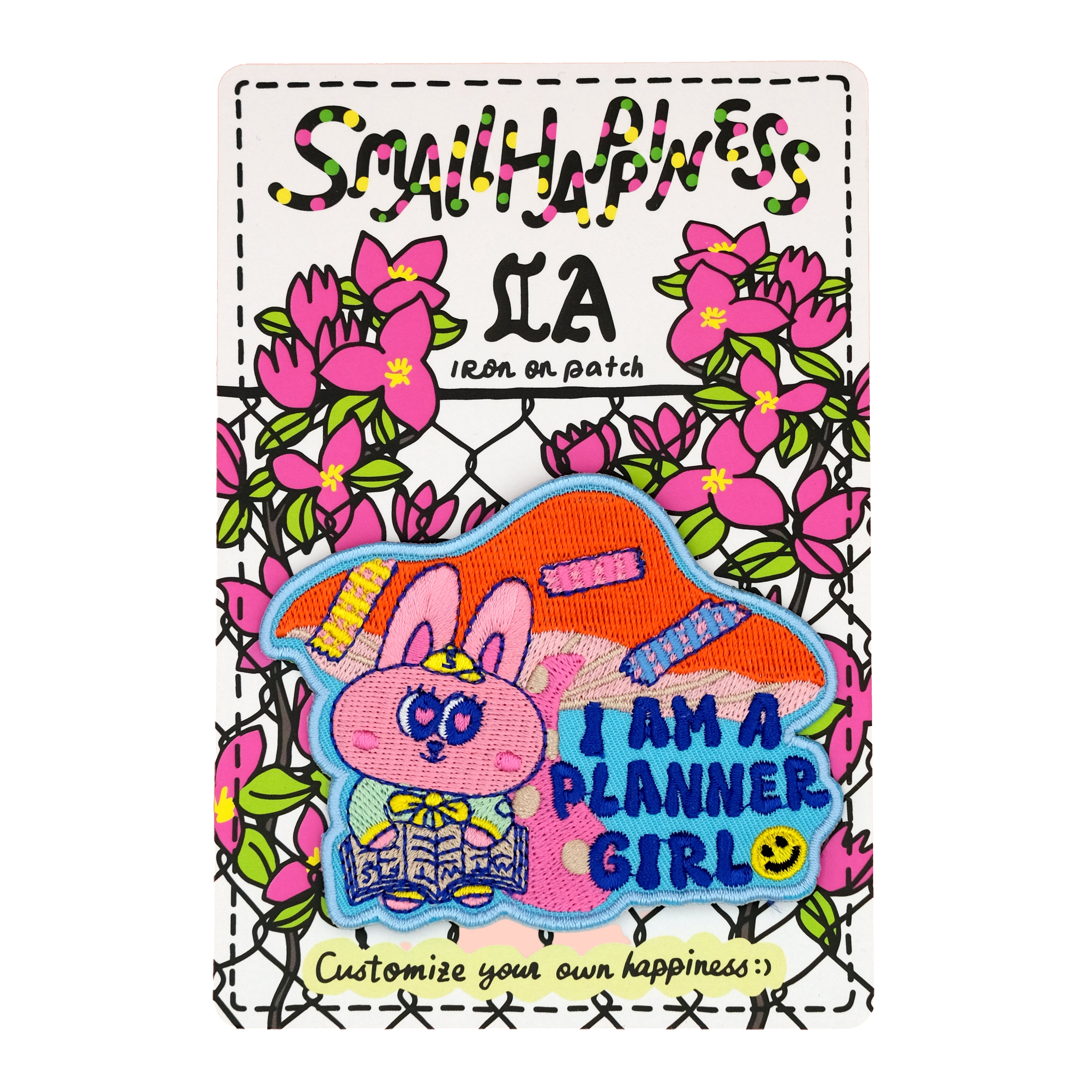 Planner Girl Iron-on Embroidery Patch