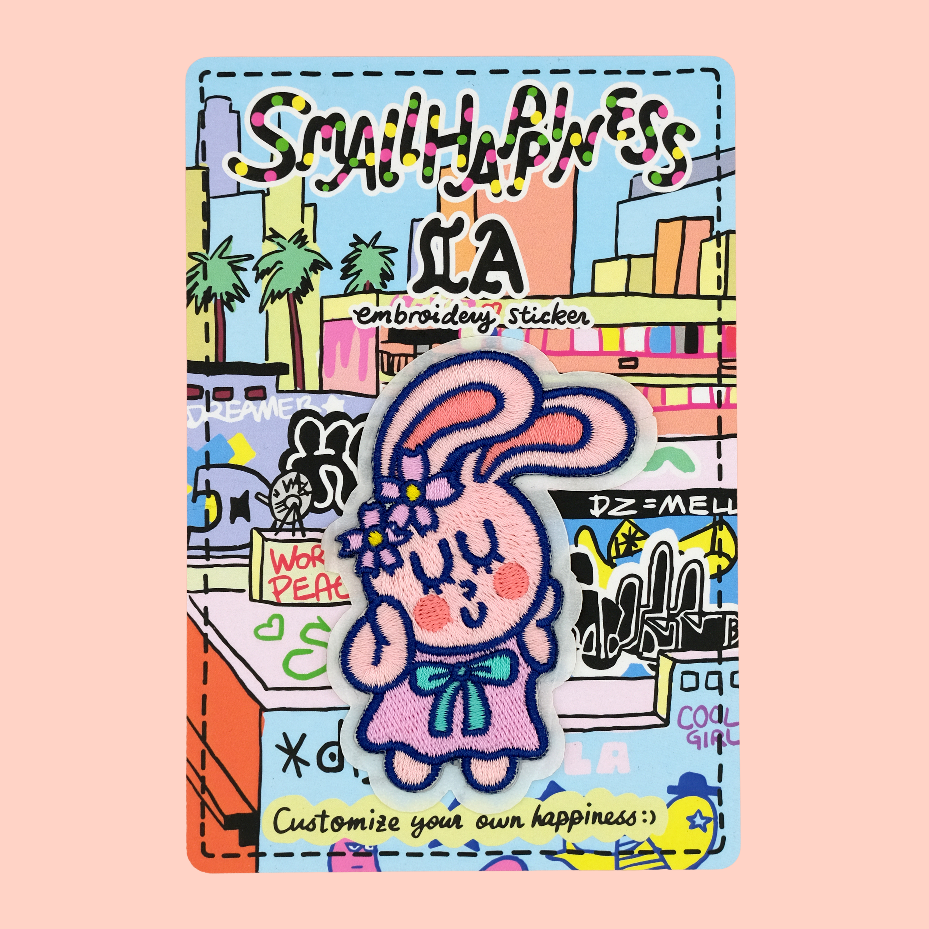 Self-Love Bun Embroidery Sticker