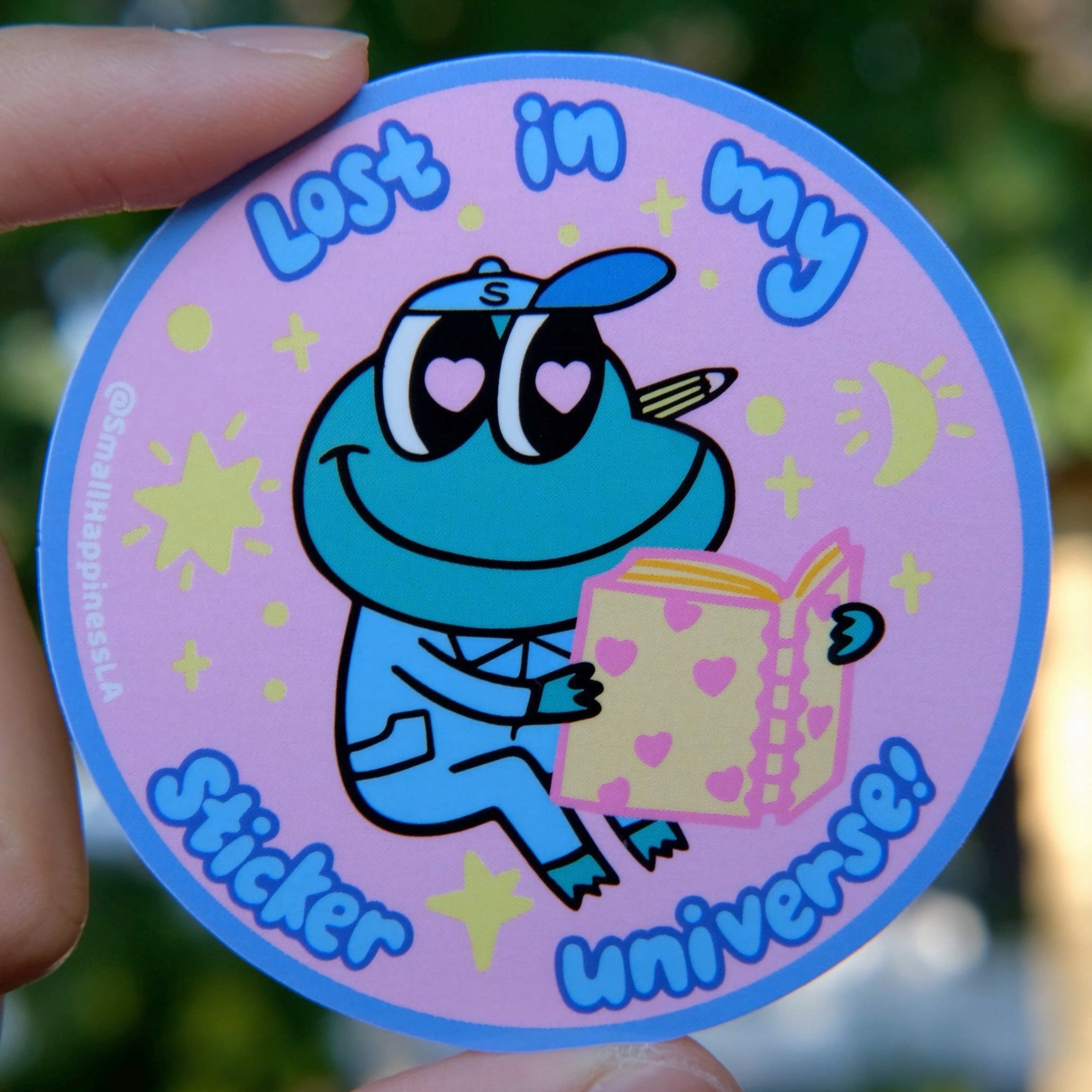 In My Sticker Universe - Mochi the Frog Vinyl Sticker
