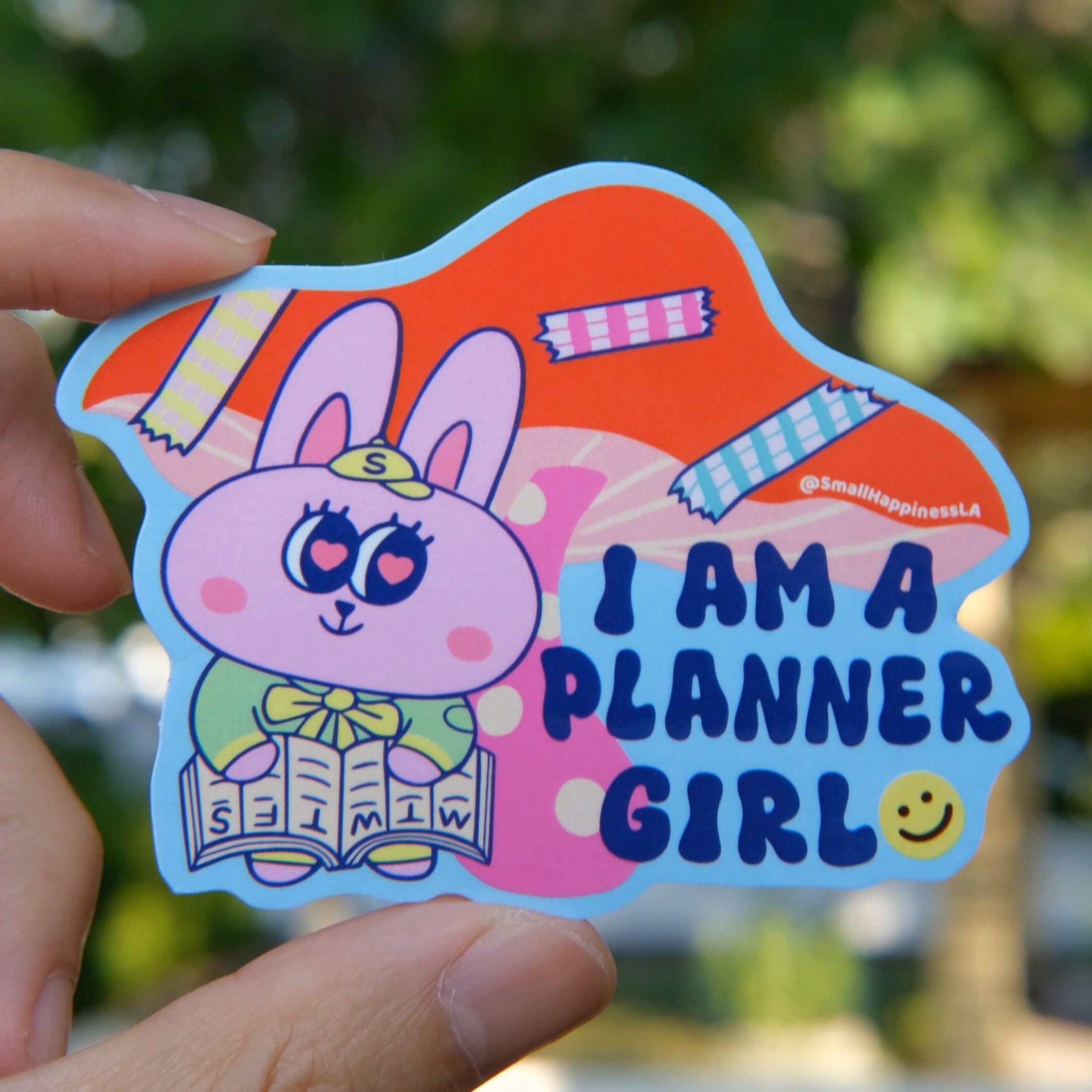 Planner Girl Vinyl Sticker