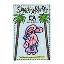Self-Love Bunny Iron-on Embroidery Patch